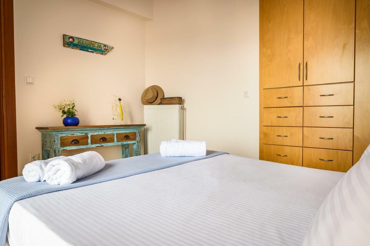 Platanias Sky View Apartment Bagian luar foto