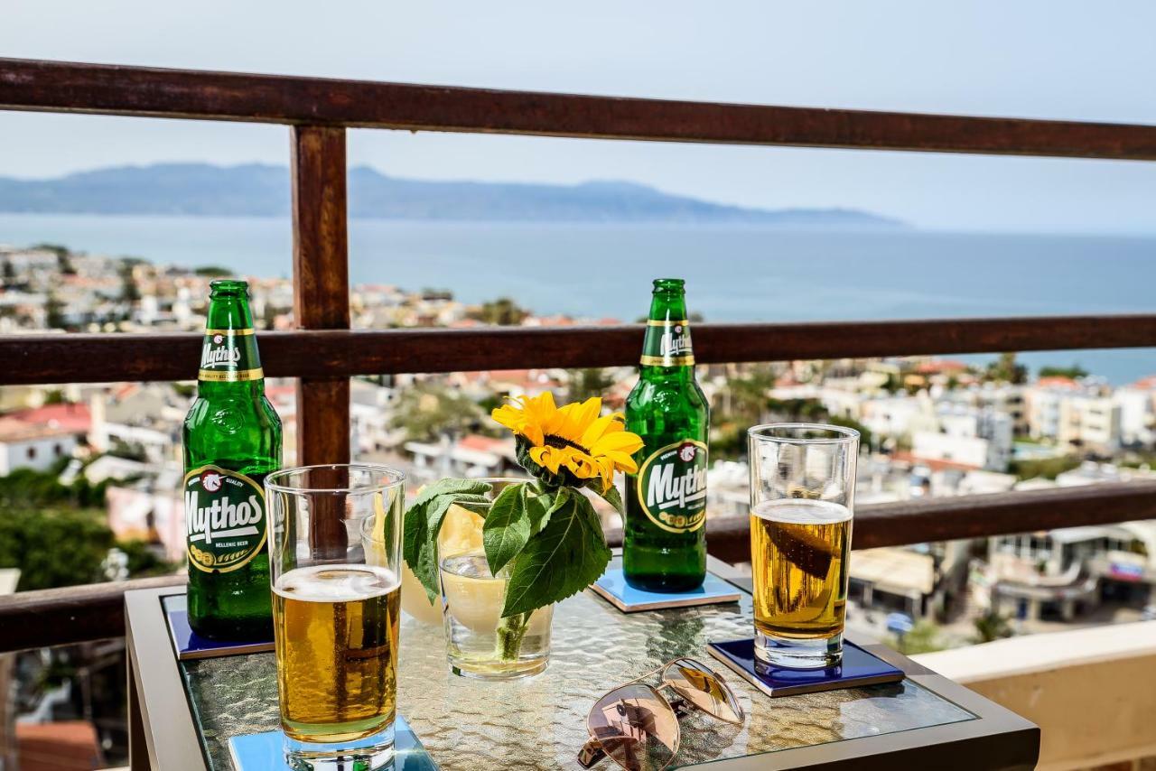 Platanias Sky View Apartment Bagian luar foto