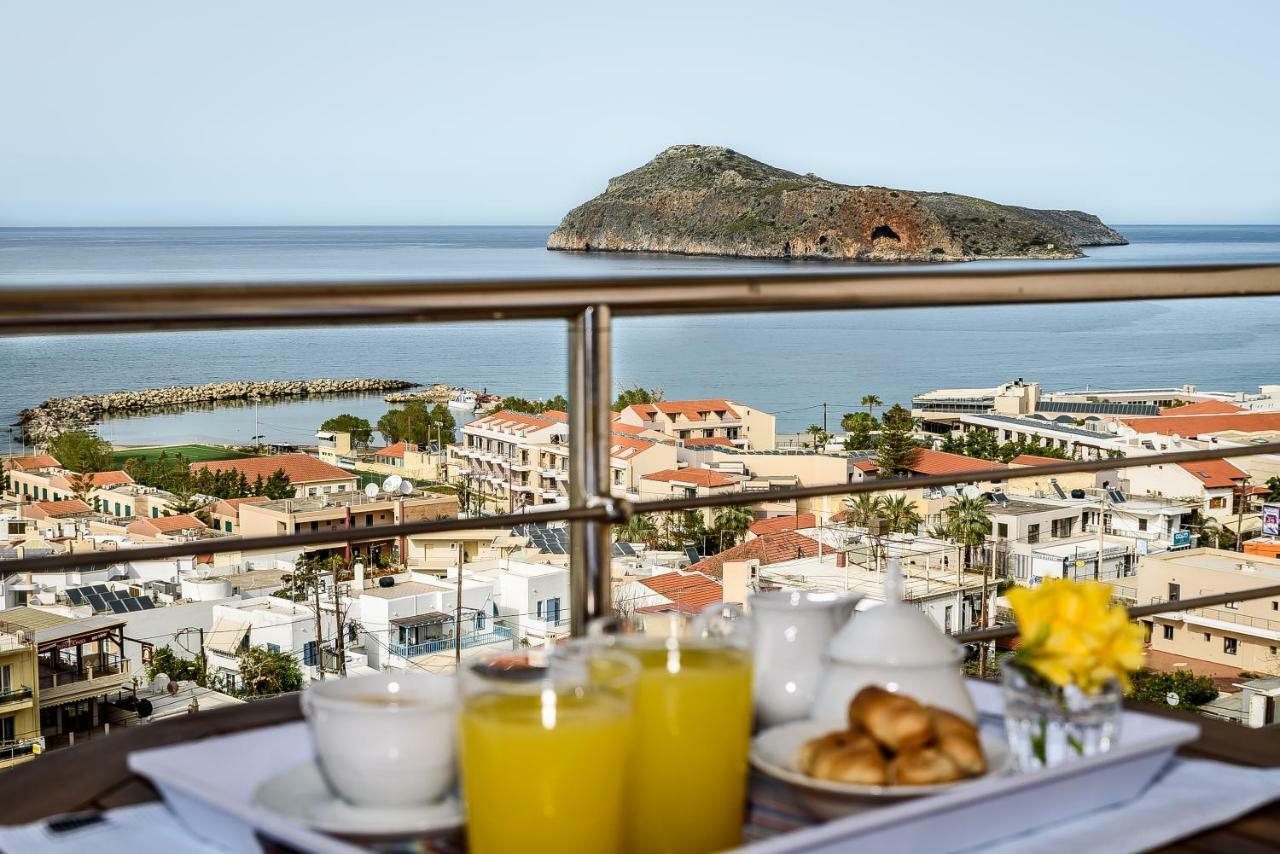 Platanias Sky View Apartment Bagian luar foto